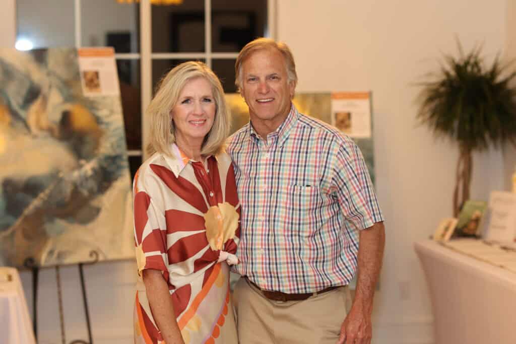 Beth & Andy Beno at Aletha’s Legacy 7th Annual Sunset Fundraiser in Destin, Florida.