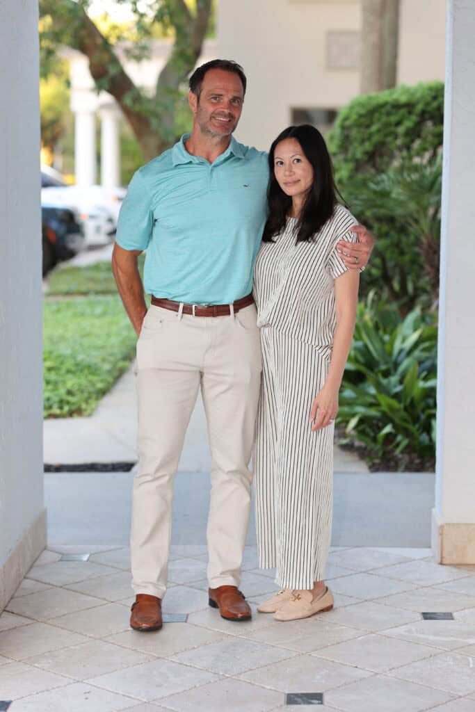 John & Sharon Eaton at Aletha’s Legacy 7th Annual Sunset Fundraiser in Destin, Florida.
