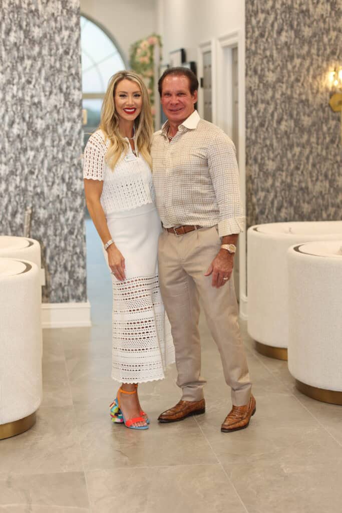 Kalah & Hugh Hathcock at Aletha’s Legacy 7th Annual Sunset Fundraiser in Destin, Florida.