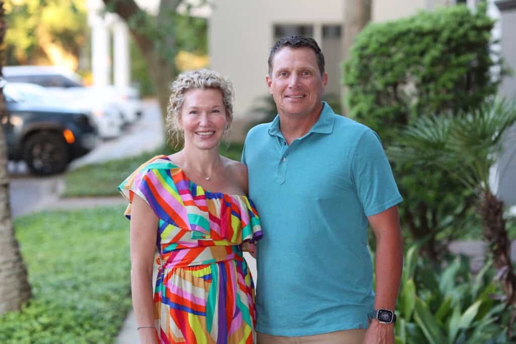 Michelle & Matthew Loney at Aletha’s Legacy 7th Annual Sunset Fundraiser in Destin, Florida.