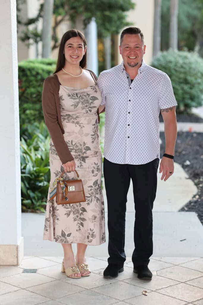 Montana & Tim Vondell at Aletha’s Legacy 7th Annual Sunset Fundraiser in Destin, Florida.