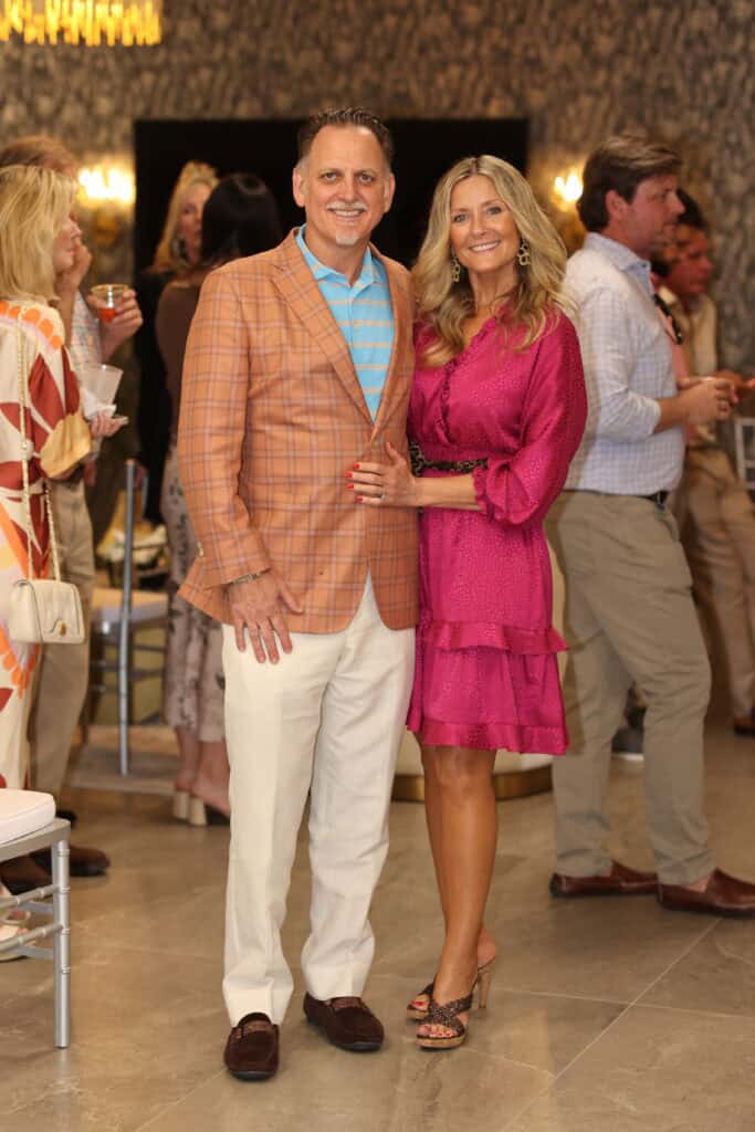 Steven Franco & Angela Conner at Aletha’s Legacy 7th Annual Sunset Fundraiser in Destin, Florida.