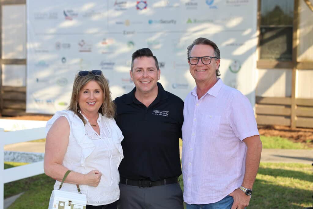 Heidi LoCicero, Demetrius Fuller & Brian LoCicero at Concerts in the Village Featuring Smash Mouth in Destin, Florida.