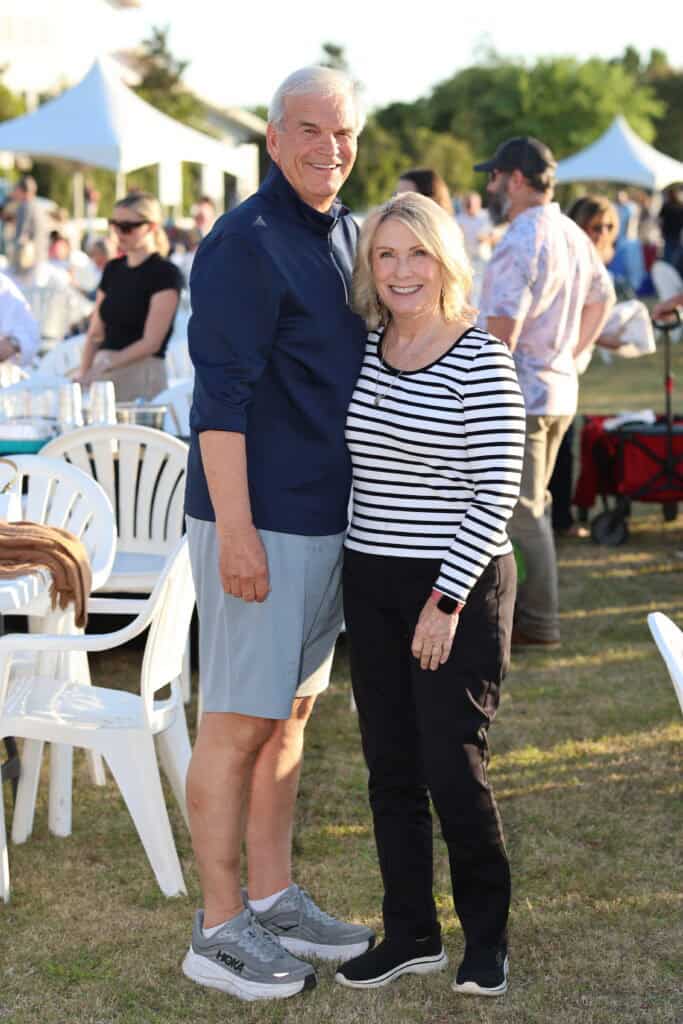 Jeani & Charles Momiotte at Concerts in the Village Featuring Smash Mouth in Destin, Florida.