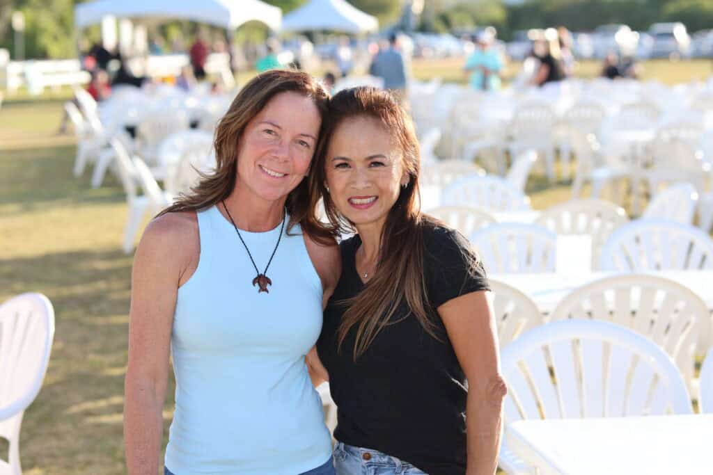 Jenn Burns & Van Hughes at Concerts in the Village Featuring Smash Mouth in Destin, Florida.
