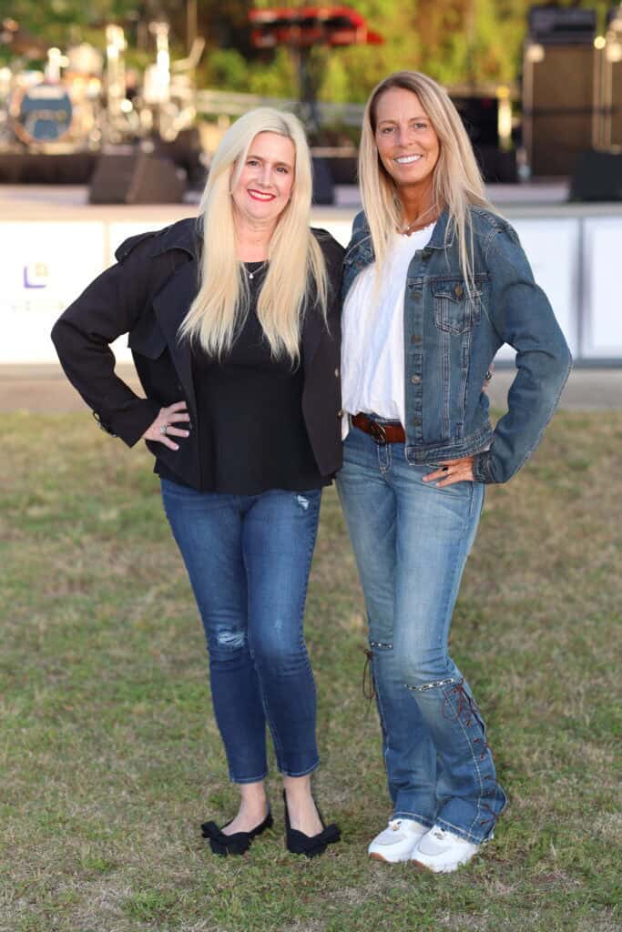 Melissa Hyche & Marah Baltzell at Concerts in the Village Featuring Smash Mouth in Destin, Florida.
