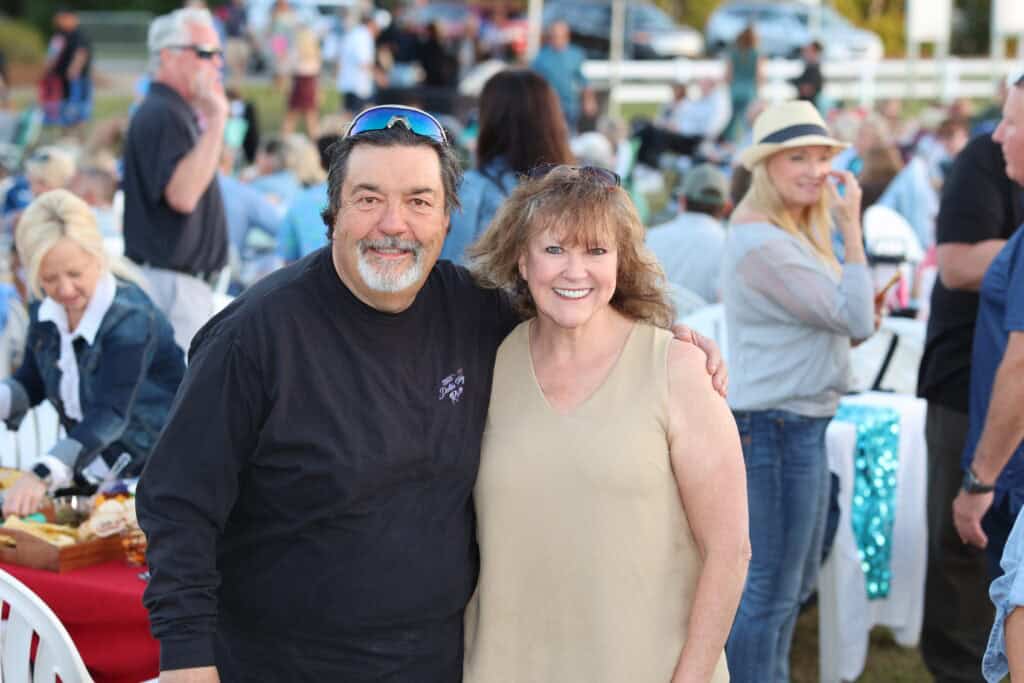 Vladimir Babich & Verla Price at Concerts in the Village Featuring Smash Mouth in Destin, Florida.