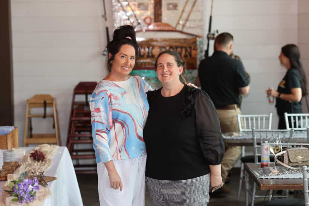 Carolyn Mardirosian & Dana Bohannon at VIP Destin April Cover Reveal Party In Destin, Florida.