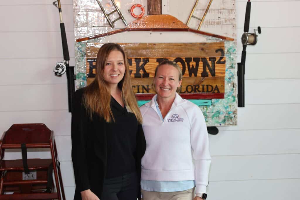Evgeniya Stetsenko & Harmony Henry at VIP Destin April Cover Reveal Party In Destin, Florida.