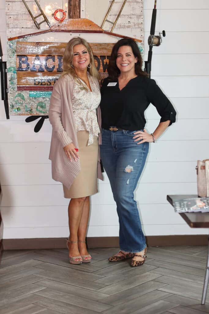 Tara Burch Stephanie Alvarez at VIP Destin April Cover Reveal Party In Destin, Florida.