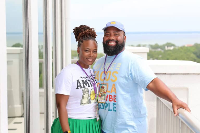 Chawntoya & Philip Byrd at the 13th Annual Tequila and Taco Fest in Miramar Beach, Florida.