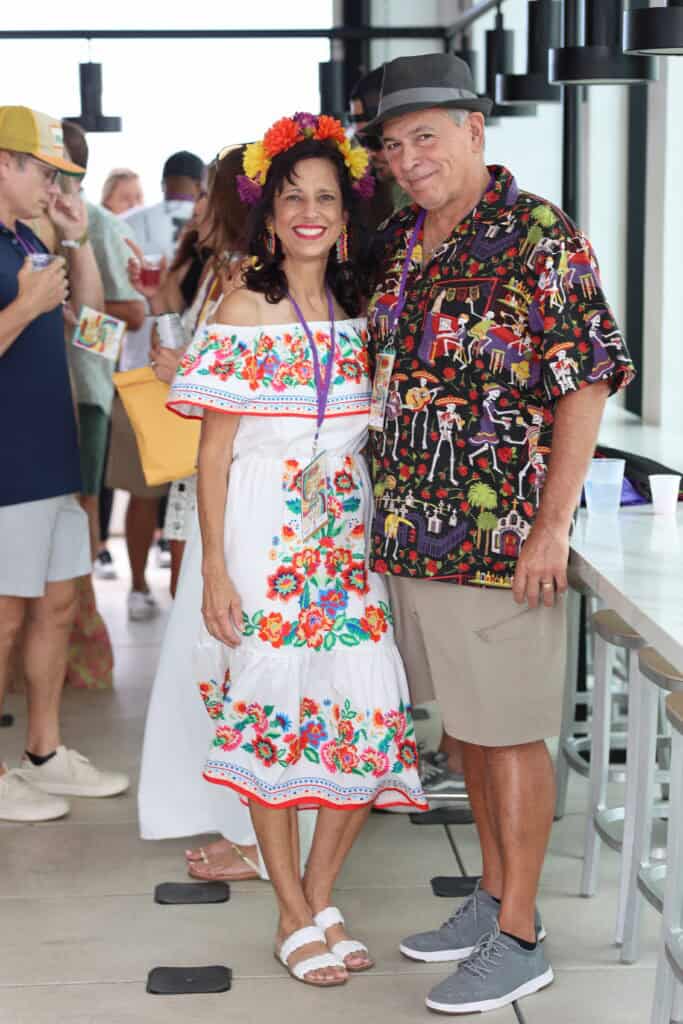 Donna & Carl Silva at the 13th Annual Tequila and Taco Fest in Miramar Beach, Florida.