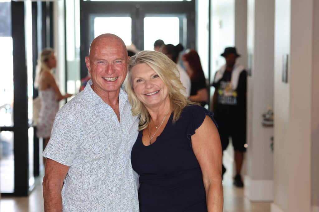 Glenn Liguori & Karen Bennett at the 13th Annual Tequila and Taco Fest in Miramar Beach, Florida.