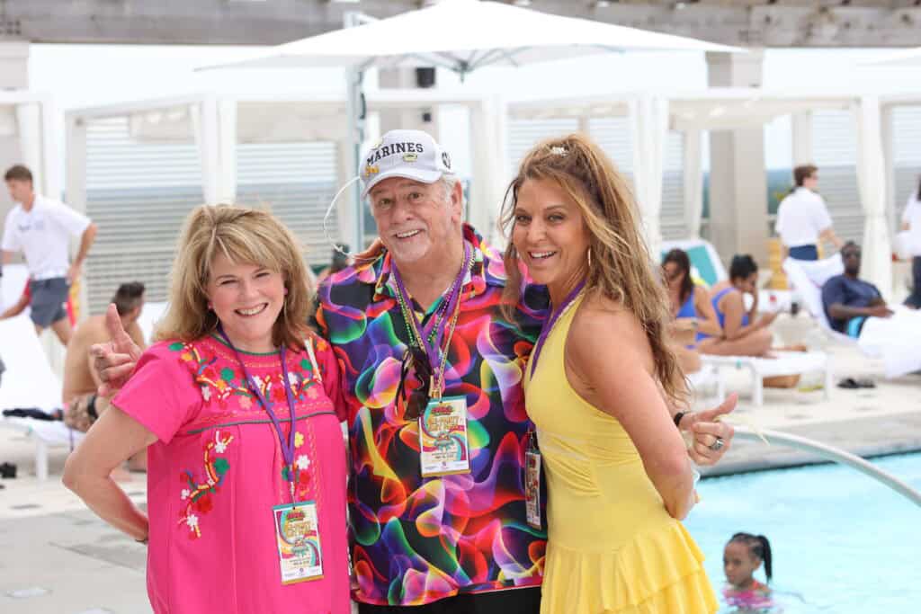 Sheila Sherman, Don Lipo & Carolyn Rella at the 13th Annual Tequila and Taco Fest in Miramar Beach, Florida.