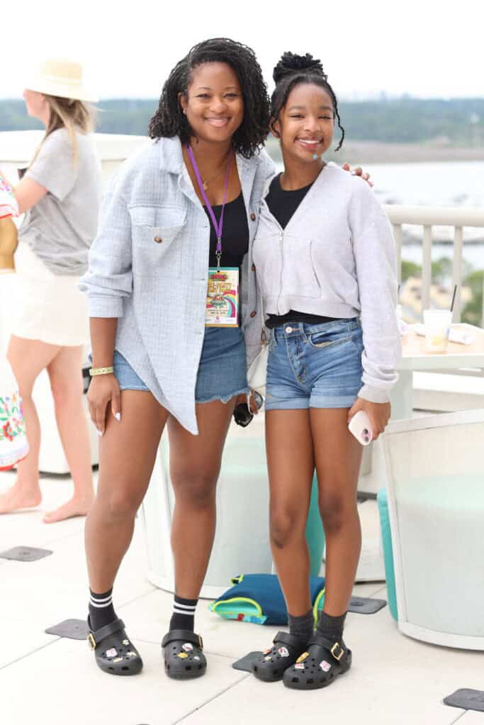 Tamara Rice & Addison Rice at the 13th Annual Tequila and Taco Fest in Miramar Beach, Florida.