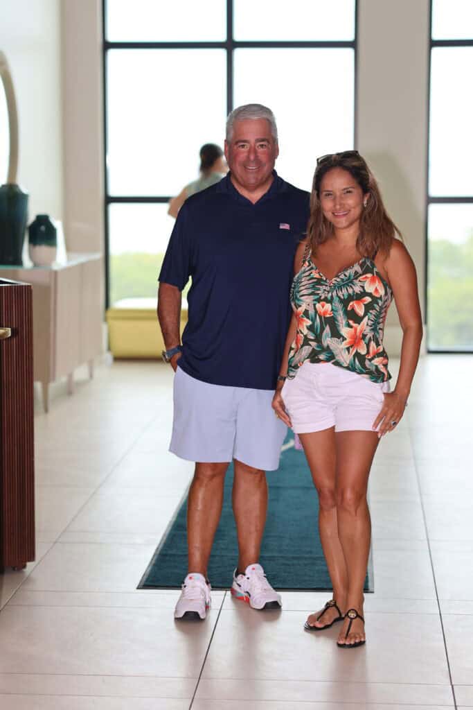 Todd Felsen & Ana Forister at the 13th Annual Tequila and Taco Fest in Miramar Beach, Florida.
