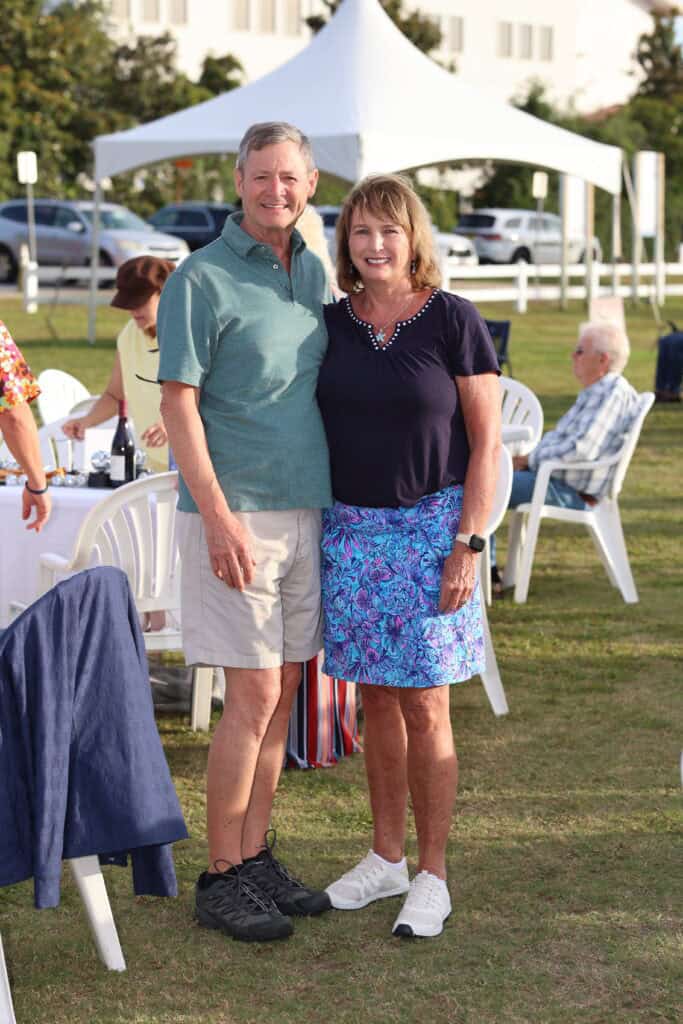 Bob & Teresa Halverson at the 2026 Concerts in the Village Featuring Boogie Wonder Band in Destin, Florida.