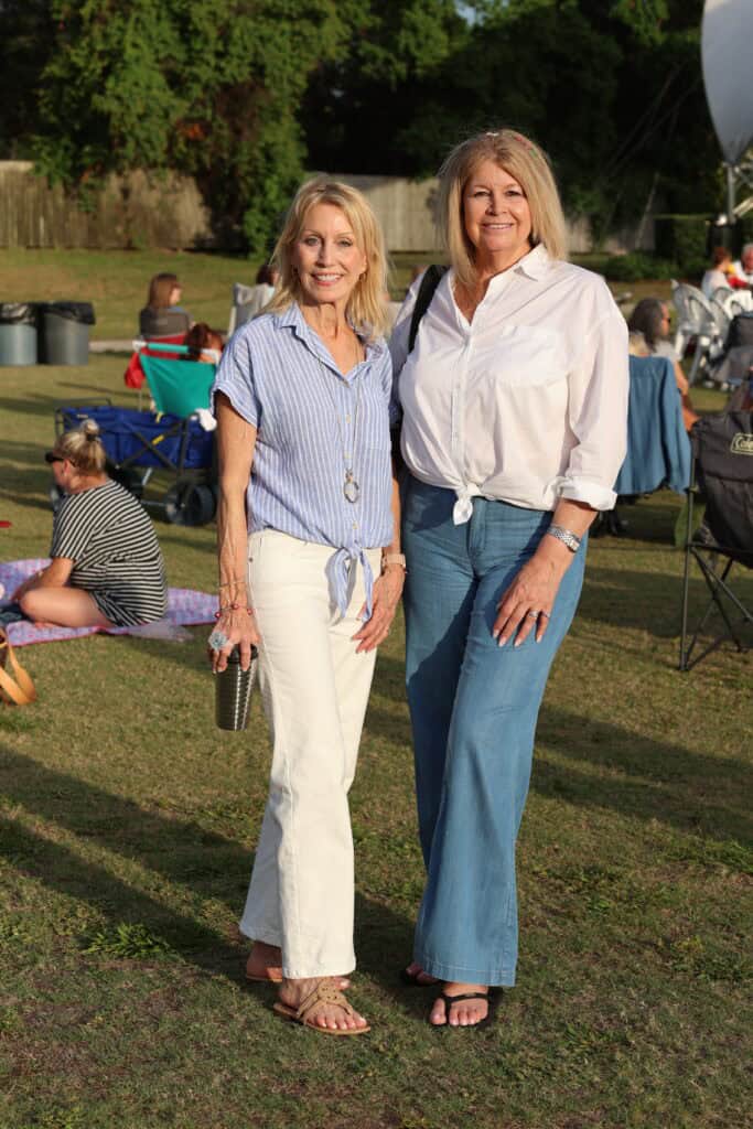 Johnnie Faye Ray & Michele Taylor at the 2026 Concerts in the Village Featuring Boogie Wonder Band in Destin, Florida.