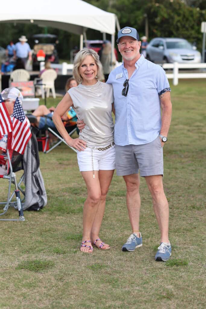 Laura Hussey Estell & Will Estell at the 2026 Concerts in the Village Featuring Boogie Wonder Band in Destin, Florida.