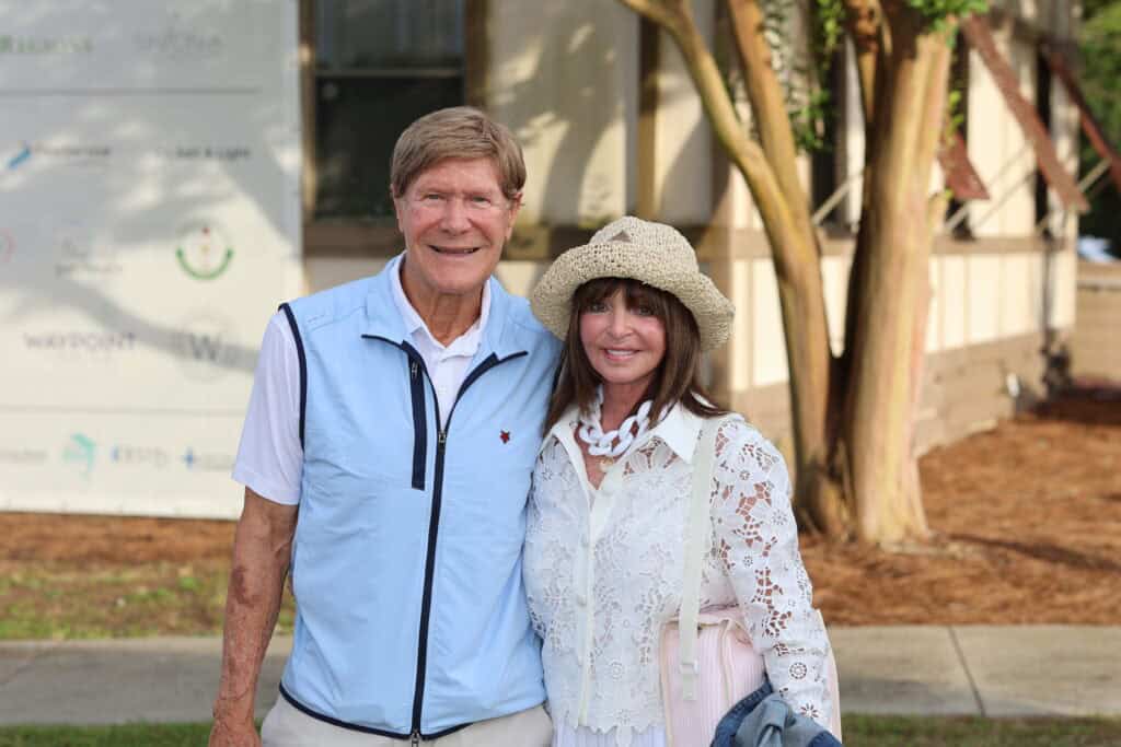 Peter & Pam Mcilroy at the 2026 Concerts in the Village Featuring Boogie Wonder Band in Destin, Florida.