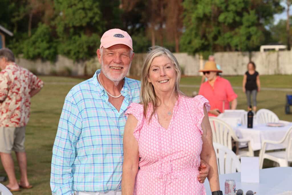 Tim & Marybess Broom at the 2026 Concerts in the Village Featuring Boogie Wonder Band in Destin, Florida.