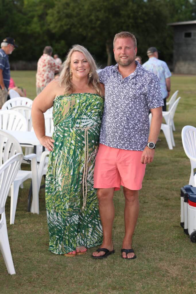 Wendi & Nick Davis at the 2026 Concerts in the Village Featuring Boogie Wonder Band in Destin, Florida.