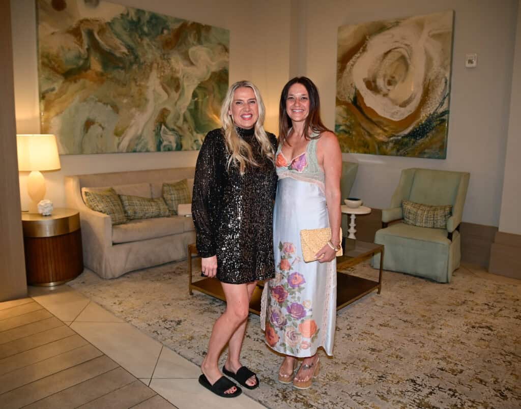 Cheryl Bats & Jen Christopher at the 2026 Dancing with the Emerald Coast Stars in Miramar Beach, Florida.