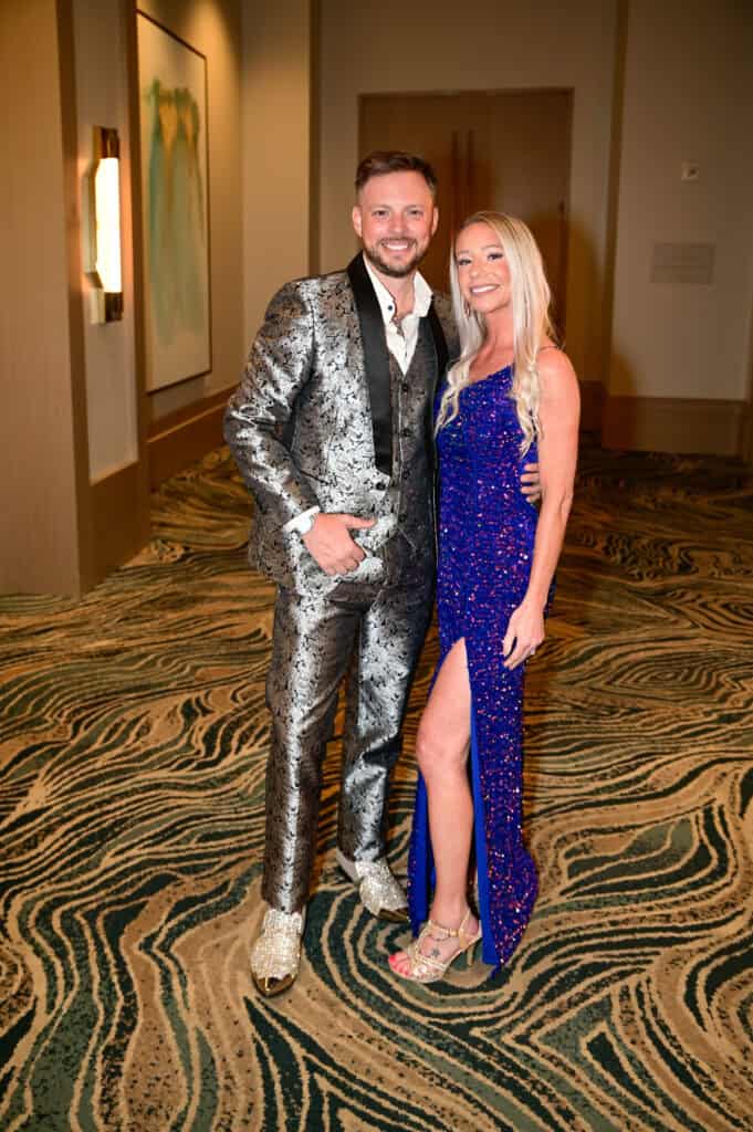 Drew & Shelly Johnson at the 2026 Dancing with the Emerald Coast Stars in Miramar Beach, Florida.