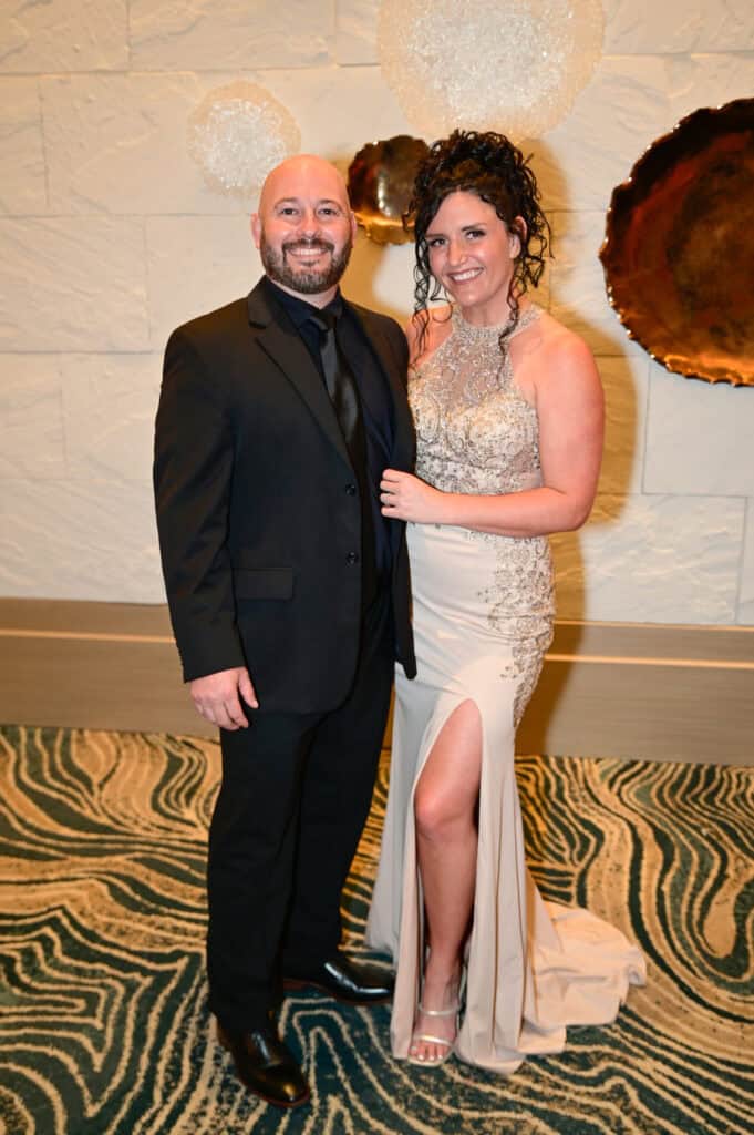 Drew & Amy Ward at the 2026 Dancing with the Emerald Coast Stars in Miramar Beach, Florida.