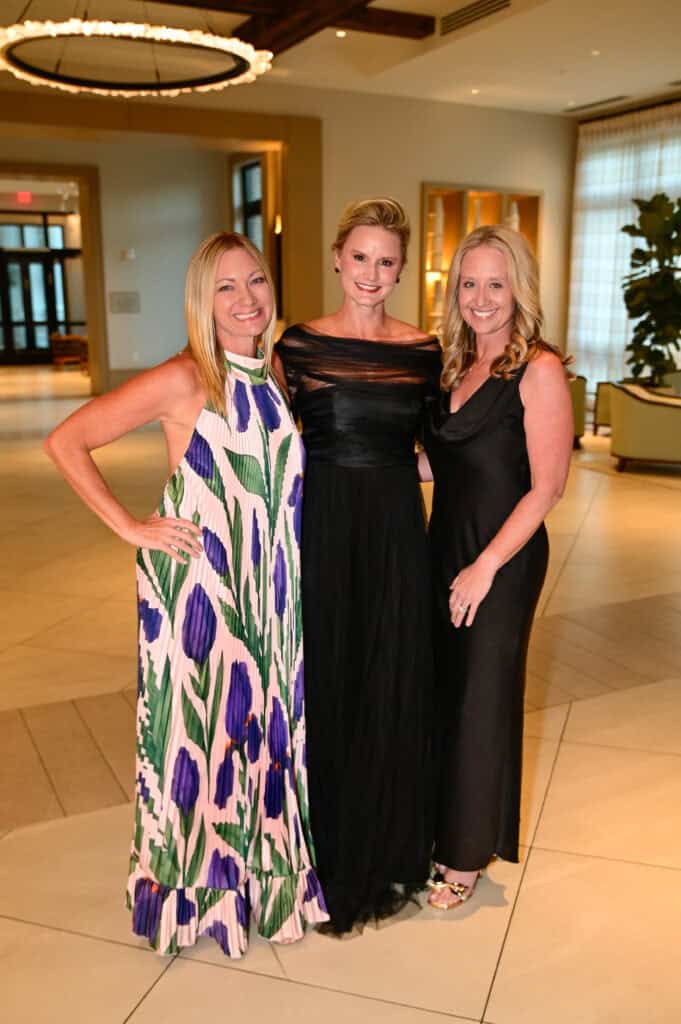 Emily Madden, Liz Branch & Brittany Golden at the 2026 Dancing with the Emerald Coast Stars in Miramar Beach, Florida.