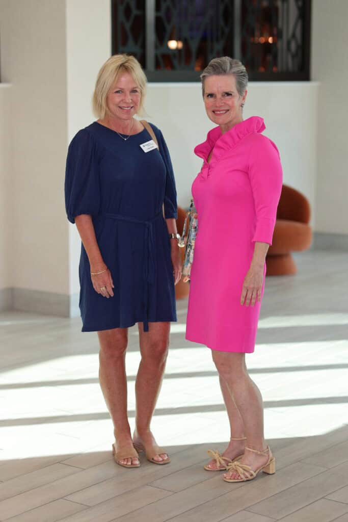 Carla Barrie & Michelle Anchors at the Impact100 of Northwest Florida 2026 Member and Grant Number Reveal in Fort Walton Beach, Florida.