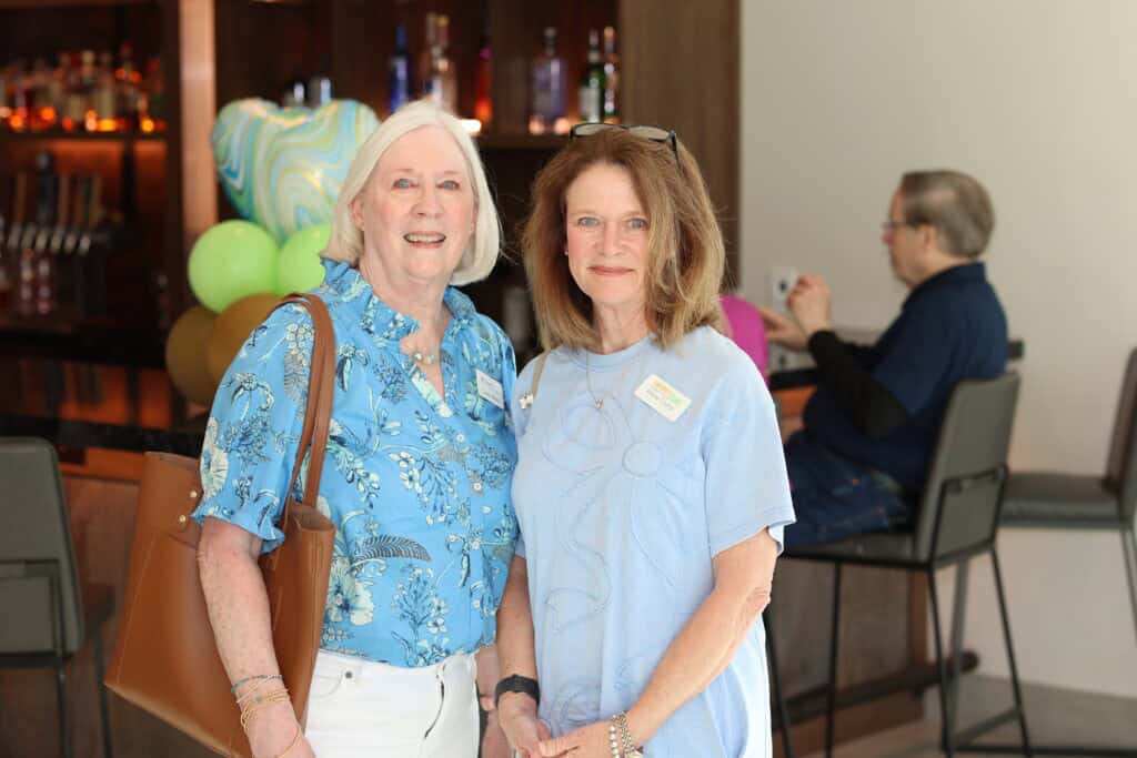 Carole Williams & Elaine Crump at the Impact100 of Northwest Florida 2026 Member and Grant Number Reveal in Fort Walton Beach, Florida.