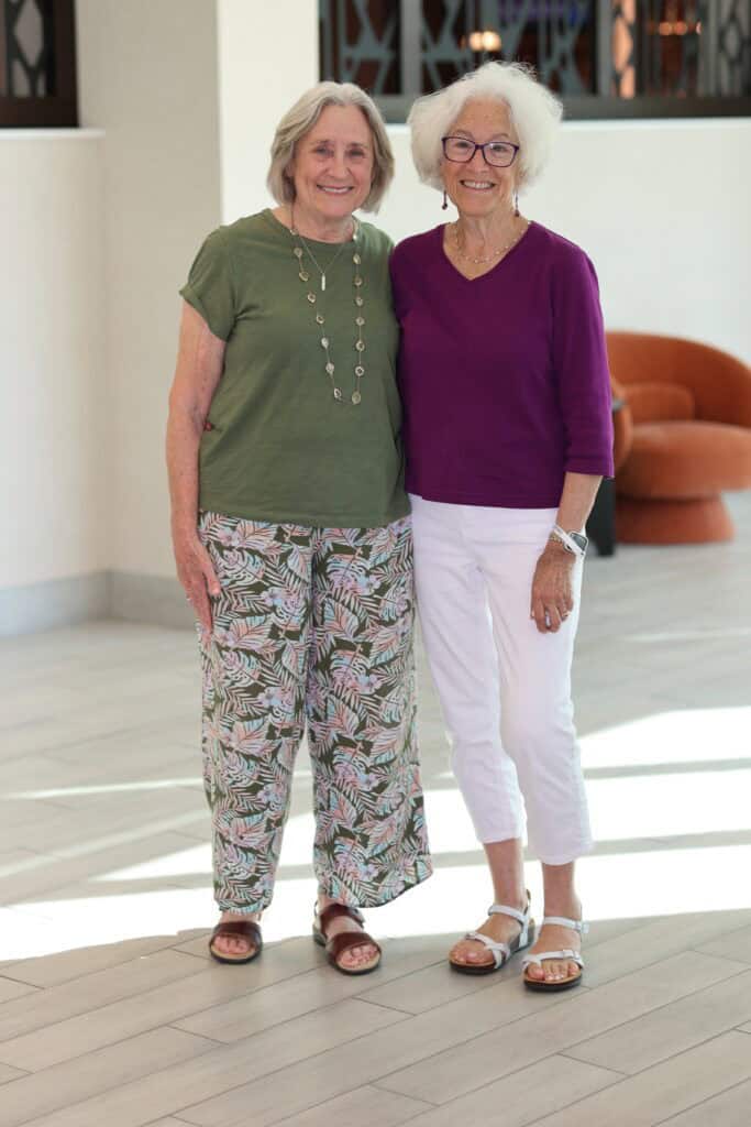 Janet Jeffcoat & Paula Willcox at the Impact100 of Northwest Florida 2026 Member and Grant Number Reveal in Fort Walton Beach, Florida.