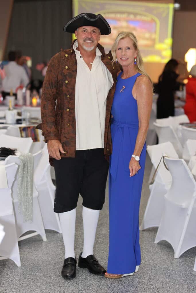Brad & Krista Bowman at the 2026 Okaloosa County 250th Birthday of America Gala & Drone Show in Fort Walton Beach, FL.
