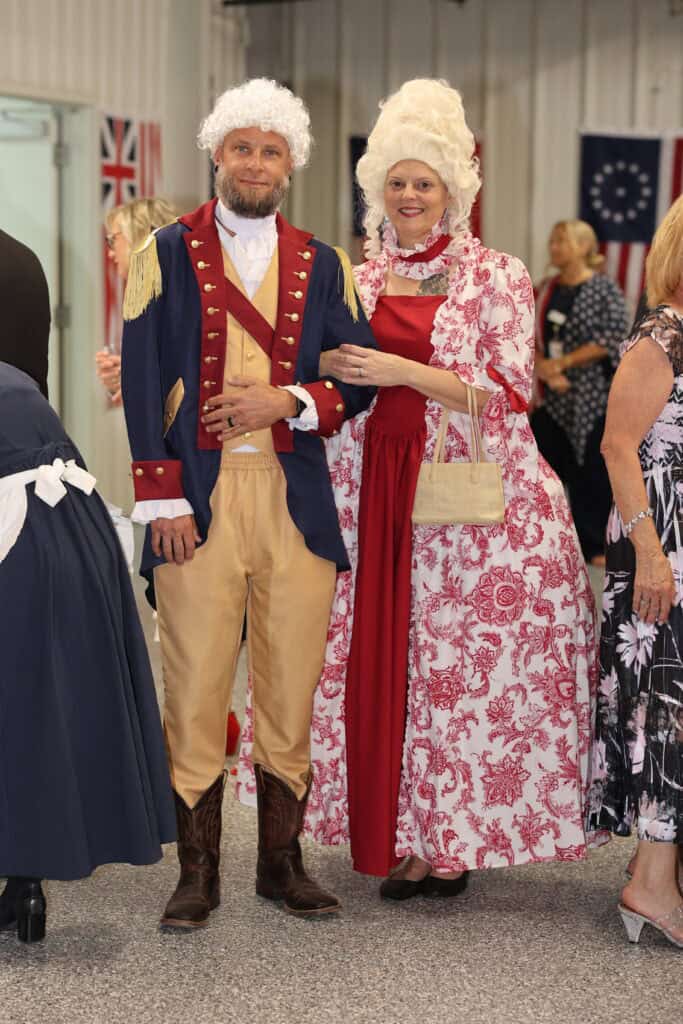 Bryan & Erica Griffin at the 2026 Okaloosa County 250th Birthday of America Gala & Drone Show in Fort Walton Beach, FL.
