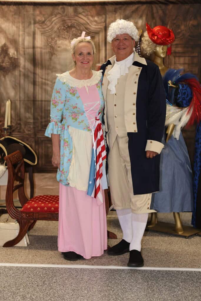 Gail & David Krebs at the 2026 Okaloosa County 250th Birthday of America Gala & Drone Show in Fort Walton Beach, FL.