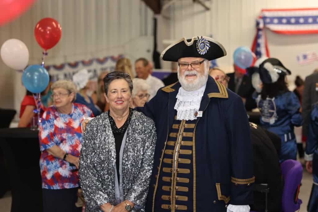 Graham & Felicia Fountain at the 2026 Okaloosa County 250th Birthday of America Gala & Drone Show in Fort Walton Beach, FL.