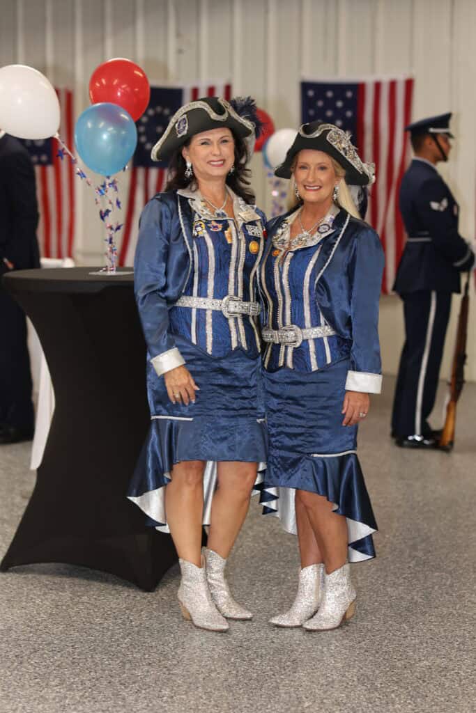 Kelly Gwin & Mollie Grindland at the 2026 Okaloosa County 250th Birthday of America Gala & Drone Show in Fort Walton Beach, FL.