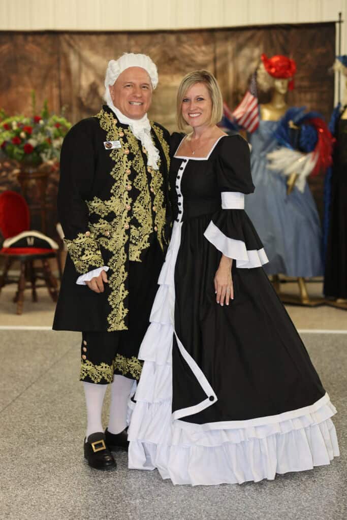 Michael & Catherine Card at the 2026 Okaloosa County 250th Birthday of America Gala & Drone Show in Fort Walton Beach, FL.