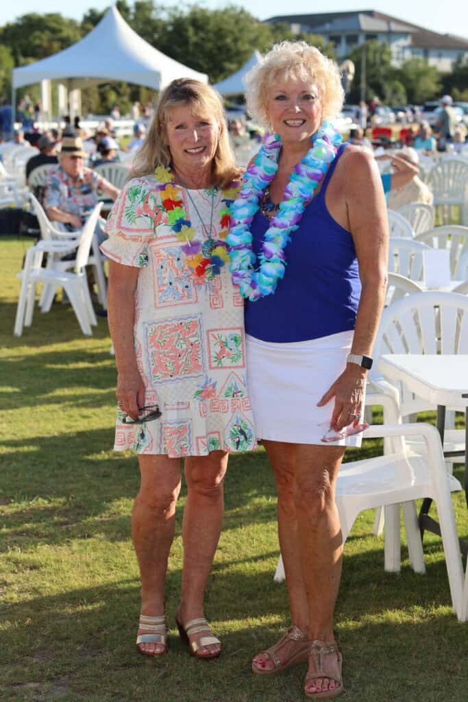 Brenda Leach & Sheila Vaughen at the 2026 Concerts in the Village Featuring A1A - The Official Jimmy Buffet Tribute Band in Destin, FL.