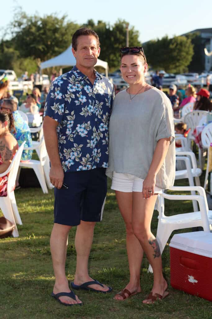 Darrin Phipps & Tyler Graman at the 2026 Concerts in the Village Featuring A1A - The Official Jimmy Buffet Tribute Band in Destin, FL.
