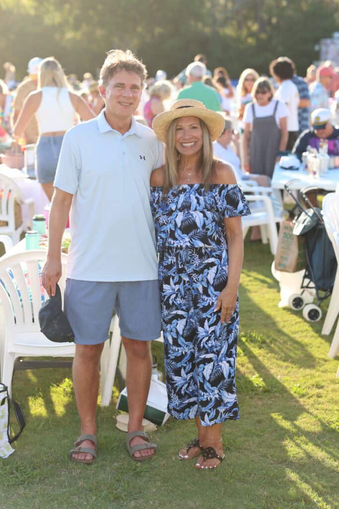 Rich & Georgia Gaalema at the 2026 Concerts in the Village Featuring A1A - The Official Jimmy Buffet Tribute Band in Destin, FL.