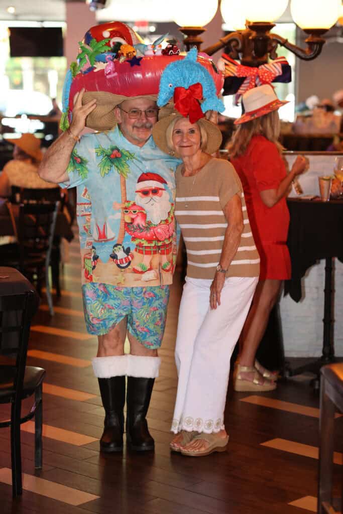Jamie Pasour & Carol Mallini at the 2026 Hats on the Horizon in Fort Walton Beach, FL.