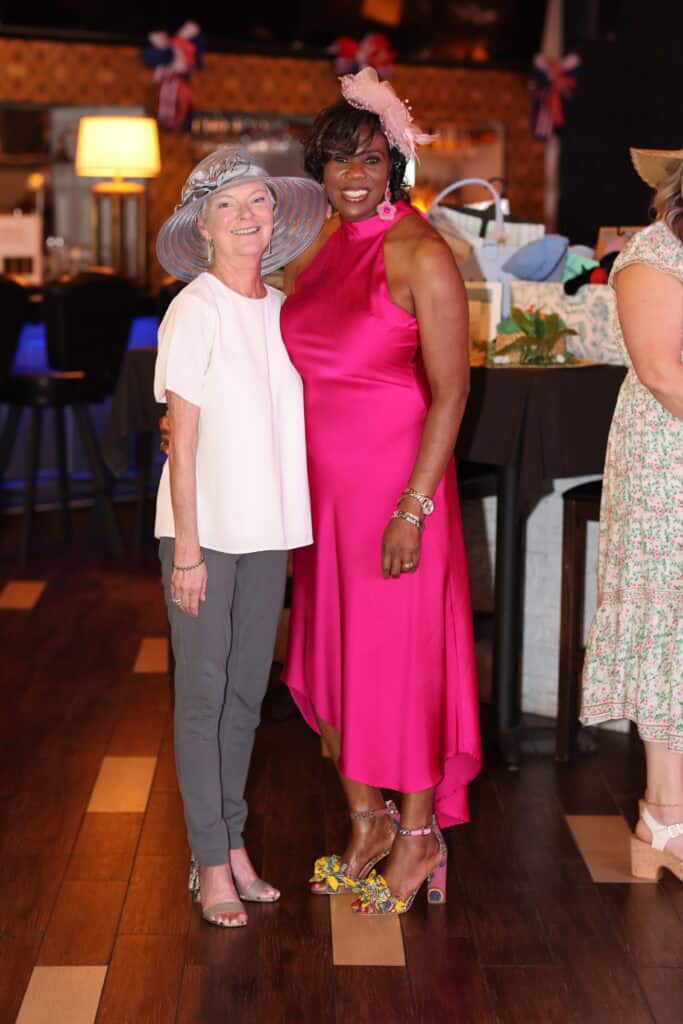 Julia Holmes & Gwen Stephenson at the 2026 Hats on the Horizon in Fort Walton Beach, FL.