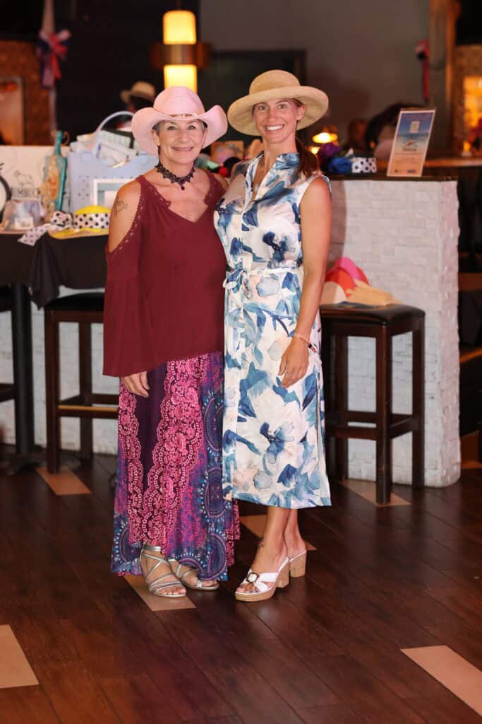 Lauren Ewashko & Gwen Dvyne at the 2026 Hats on the Horizon in Fort Walton Beach, FL.