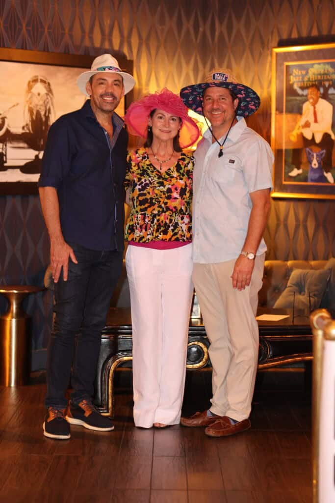 Matt Williams, Tracy McMorrow & Matt Simpson at the 2026 Hats on the Horizon in Fort Walton Beach, FL.
