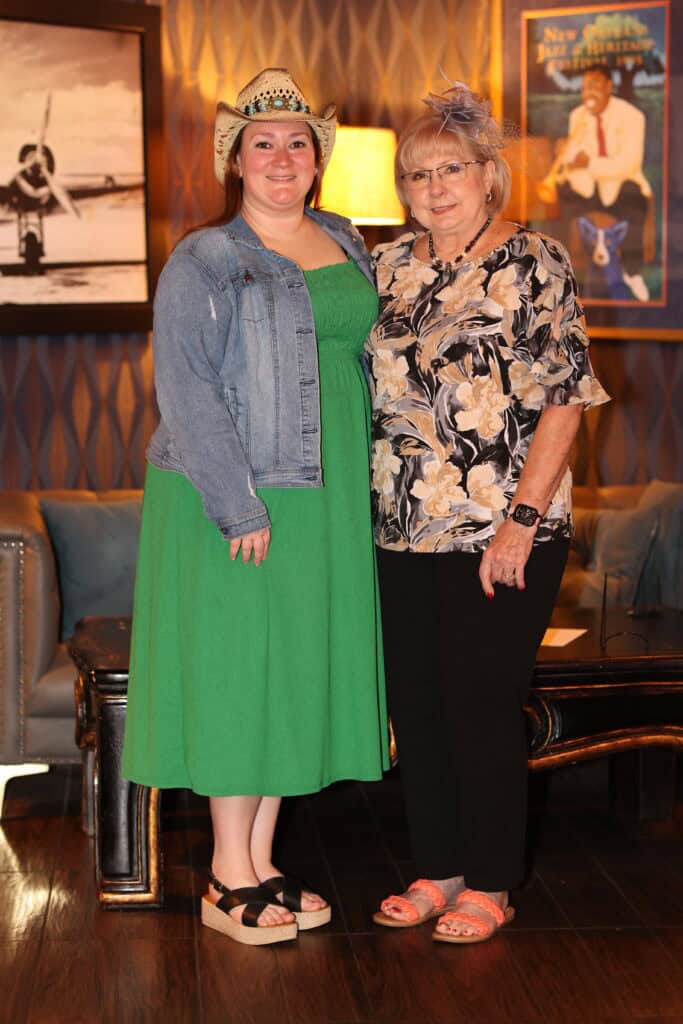 Melissa Owen & Debbie Smith at the 2026 Hats on the Horizon in Fort Walton Beach, FL.