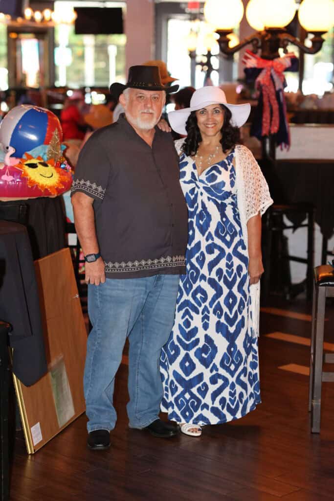 Robert & Yvette Bean at the 2026 Hats on the Horizon in Fort Walton Beach, FL.