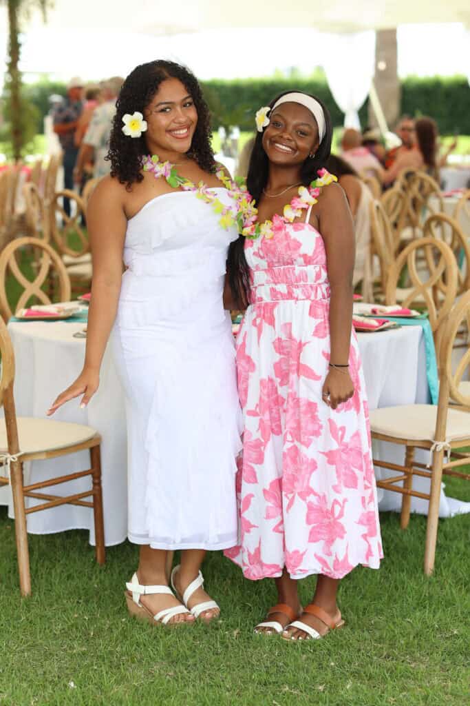 Adri Robinson & Kalen Odie at the 2026 Love the Locals Luau in Destin, FL.
