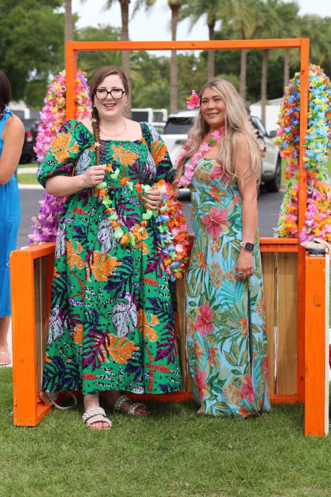 Allyson Anger & Sara Smidt at the 2026 Love the Locals Luau in Destin, FL.